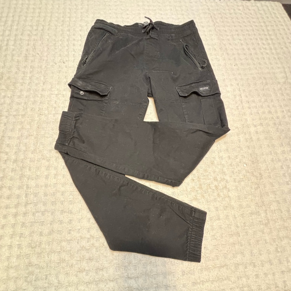 Hollister Men's Dark Cargo Pants